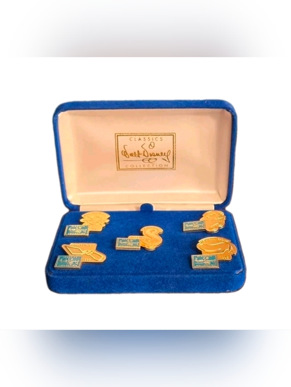 WDCC Walt Disney 5th Anniversary Commemorative 5 pin Set